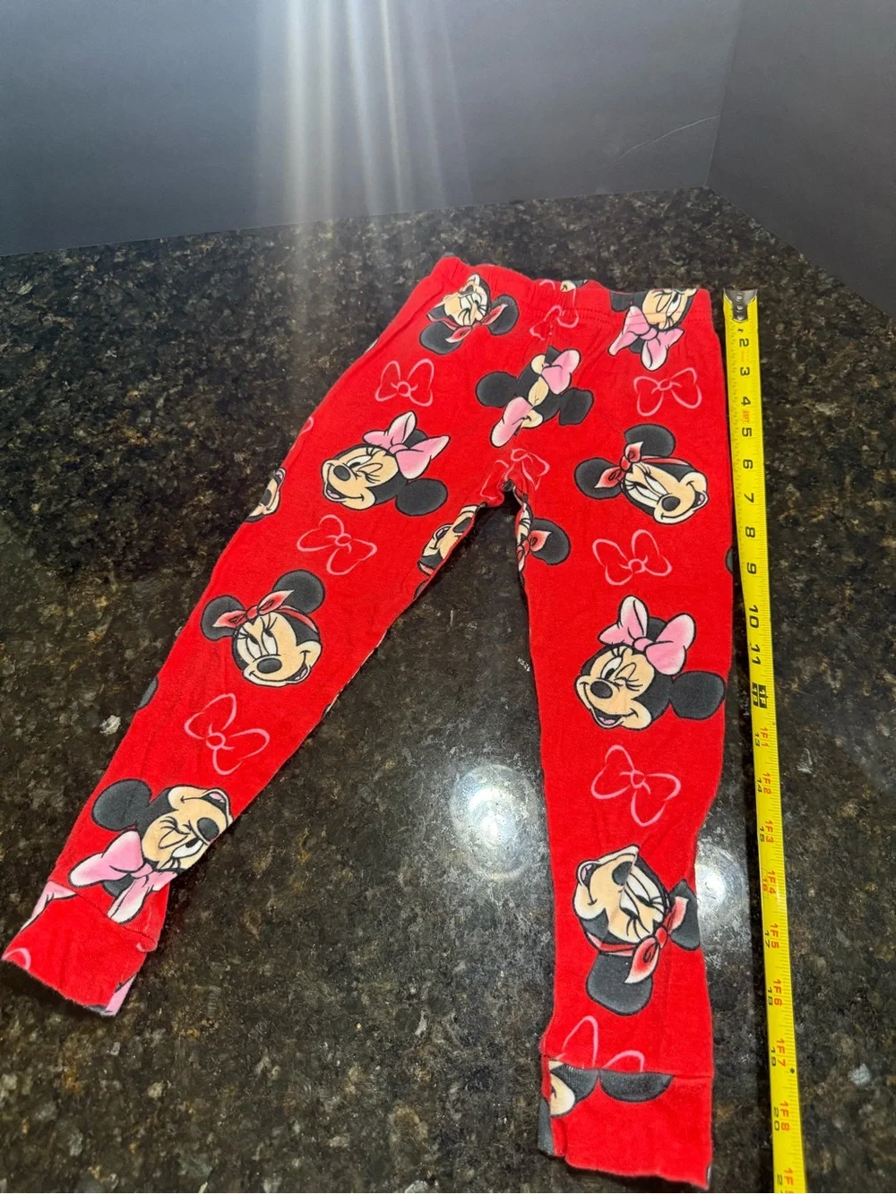 Disney Junior Toddler Girls Size 5T Minnie Mouse 2 Piece Pajama set